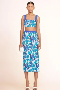 HANDBAGS STAUD - BEAN BAG PATENT WHITE