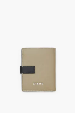 HANDBAGS STAUD - BELL WALLET MINK/BLACK MINK BLACK