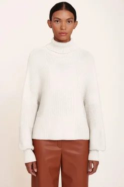 CLOTHING STAUD - BENNY SWEATER IVORY