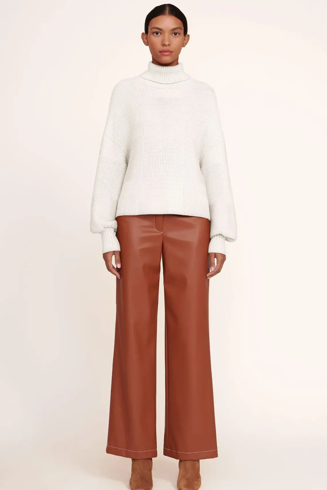 CLOTHING STAUD - BENNY SWEATER IVORY