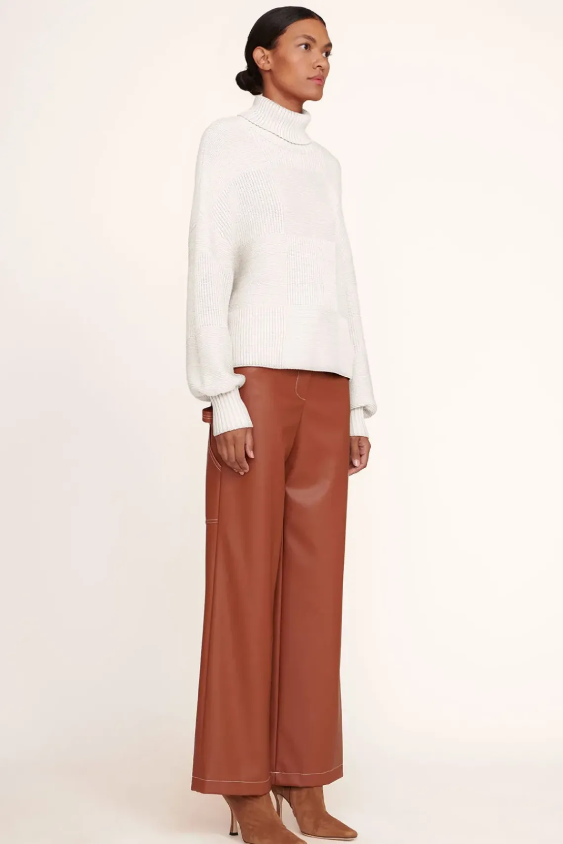 CLOTHING STAUD - BENNY SWEATER IVORY