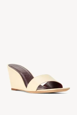 SHOES STAUD - BILLIE WEDGE CREAM