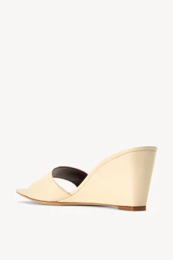 SHOES STAUD - BILLIE WEDGE CREAM