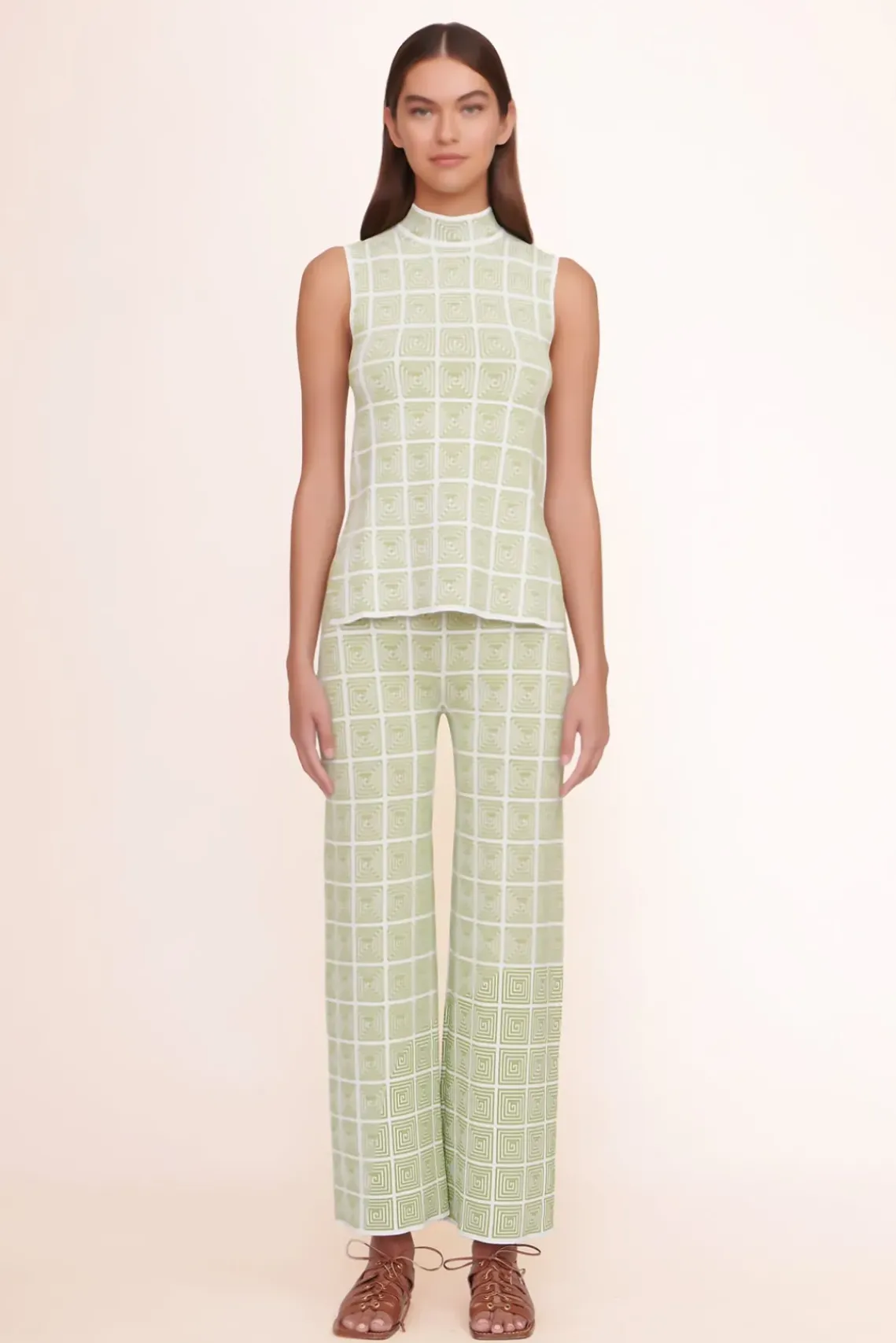 CLOTHING STAUD - BURKE TOP MOSS MAZE