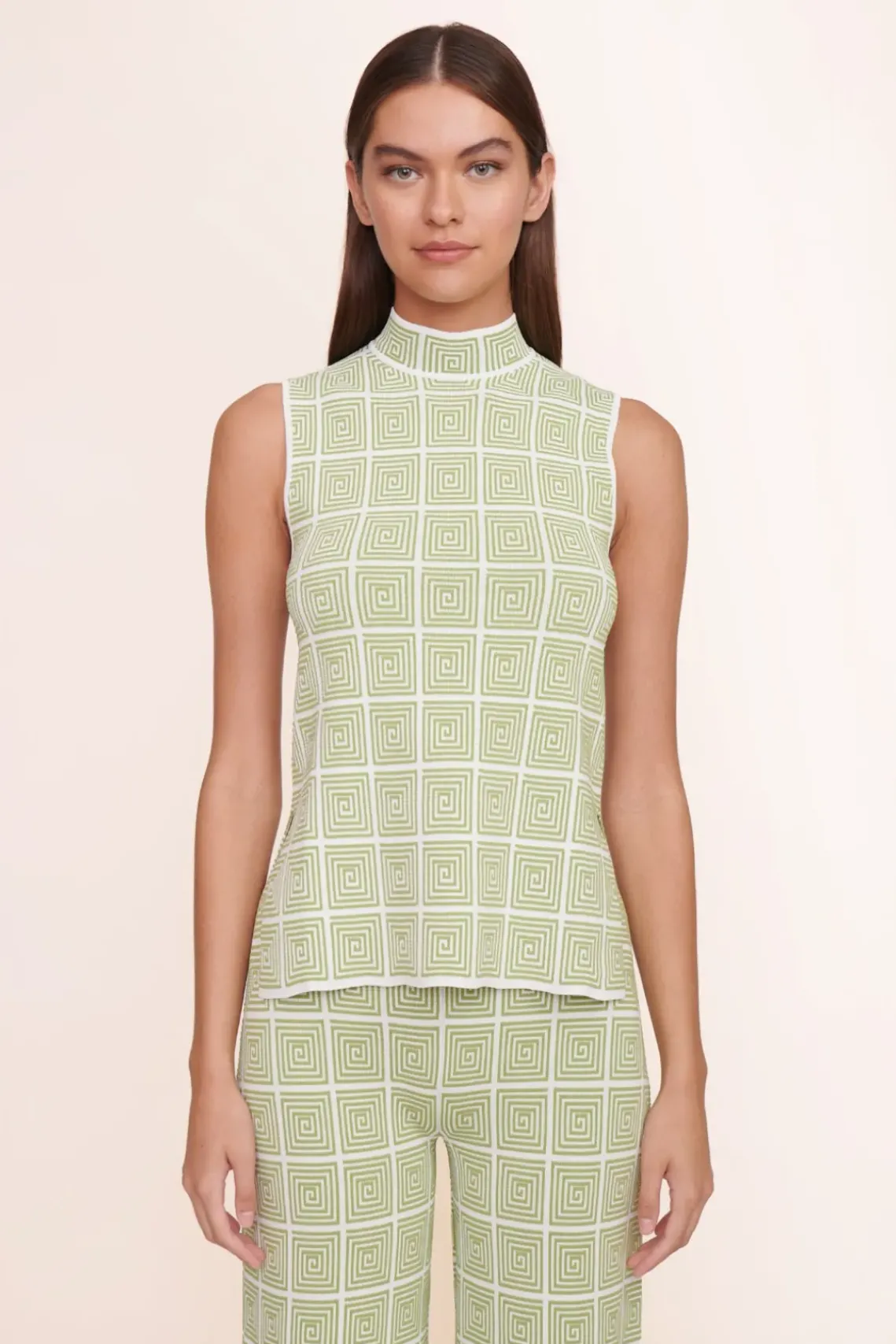 CLOTHING STAUD - BURKE TOP MOSS MAZE