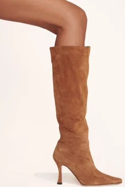 SHOES STAUD - CAMI BOOT TAN TAN SUEDE