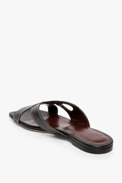 SHOES STAUD - CAMILLE SANDAL BLACK