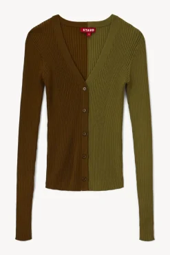 CLOTHING STAUD - CARGO SWEATER AVOCADO OLIVE