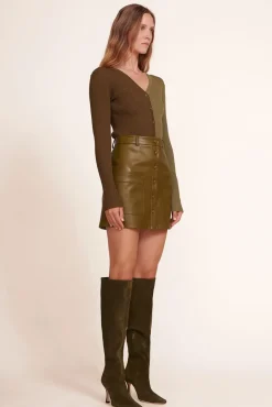 CLOTHING STAUD - CARGO SWEATER AVOCADO OLIVE