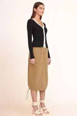 CLOTHING STAUD - CARGO SWEATER BLACK BLACK WHITE