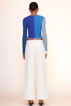 CLOTHING STAUD - CARGO SWEATER COBALT MULTI