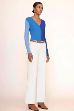 CLOTHING STAUD - CARGO SWEATER COBALT MULTI