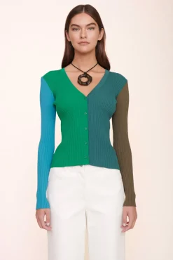 CLOTHING STAUD - CARGO SWEATER FERN MULTI