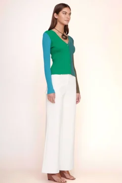 CLOTHING STAUD - CARGO SWEATER FERN MULTI