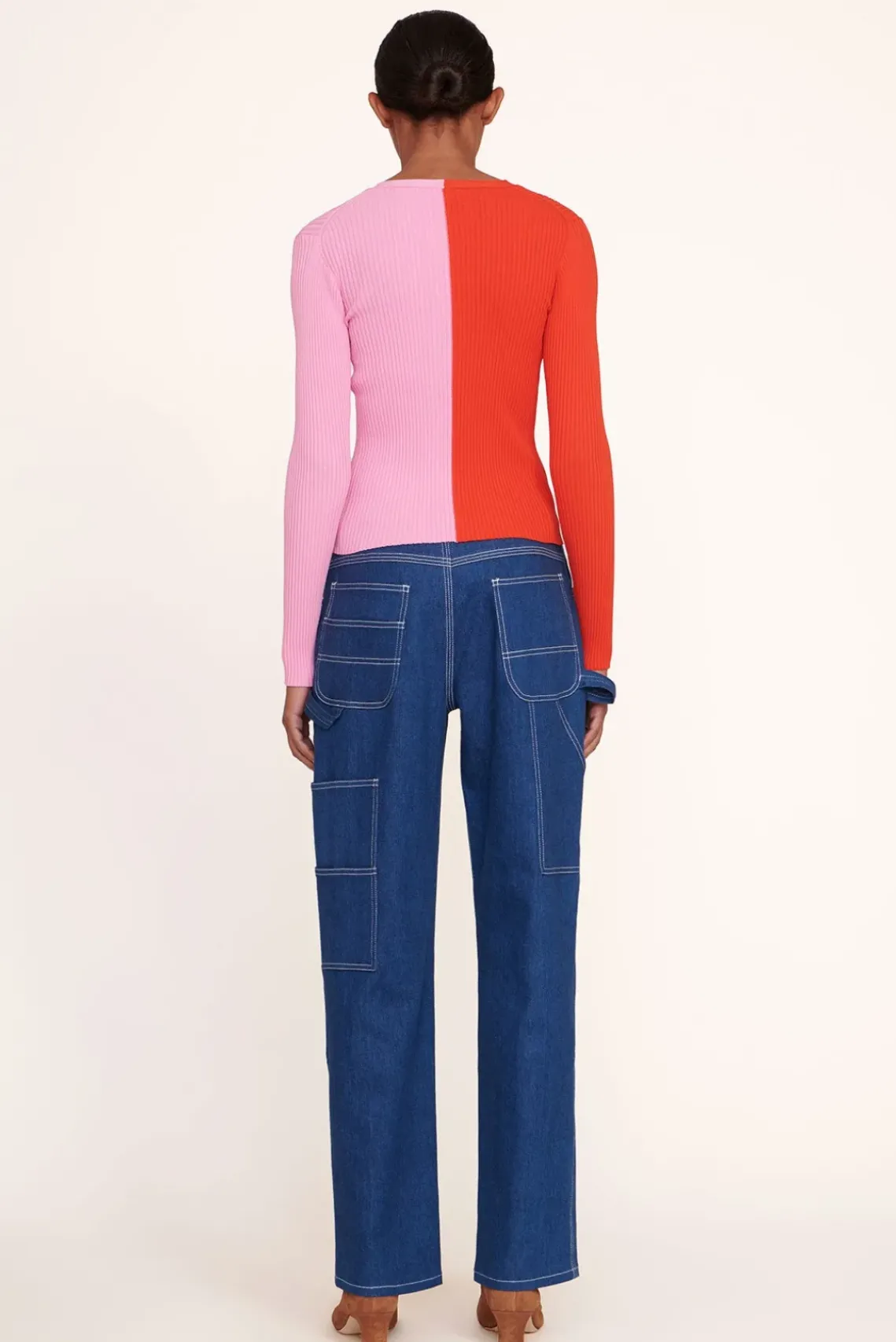 CLOTHING STAUD - CARGO SWEATER POPPY ROSEBUD