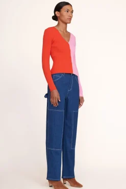 CLOTHING STAUD - CARGO SWEATER POPPY ROSEBUD