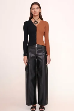 CLOTHING STAUD - CARGO SWEATER TAN BLACK