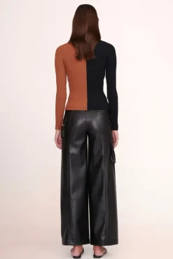 CLOTHING STAUD - CARGO SWEATER TAN BLACK