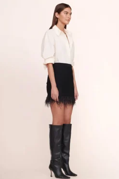 CLOTHING STAUD - CHAYA SKIRT BLACK