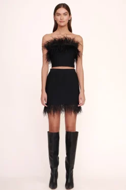 CLOTHING STAUD - CHAYA SKIRT BLACK