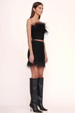 CLOTHING STAUD - CHAYA SKIRT BLACK