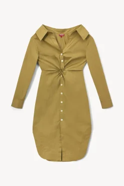 CLOTHING STAUD - CLEA DRESS KHAKI