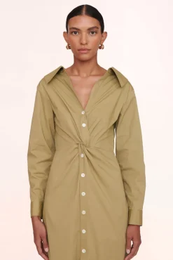 CLOTHING STAUD - CLEA DRESS KHAKI