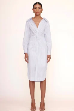 CLOTHING STAUD - CLEA DRESS MIST STRIPE