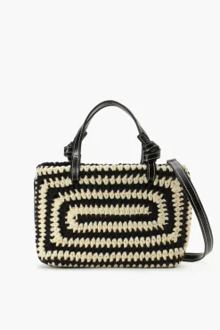 HANDBAGS STAUD - CROCHET RIA BAG SWIRL