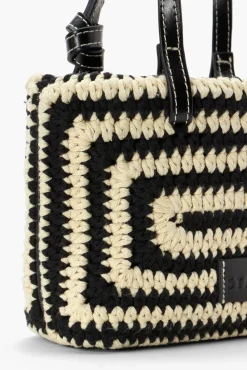 HANDBAGS STAUD - CROCHET RIA BAG SWIRL