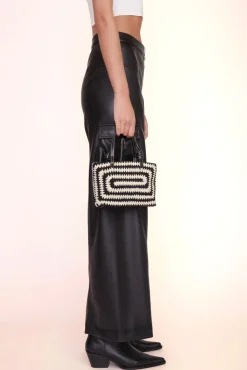 HANDBAGS STAUD - CROCHET RIA BAG SWIRL