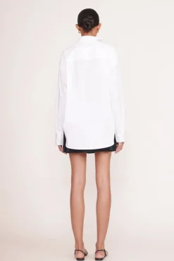 PET STAUD Pet Ready To Wear- CUSTOM CLASSIC OVERSIZED SHIRT WHITE