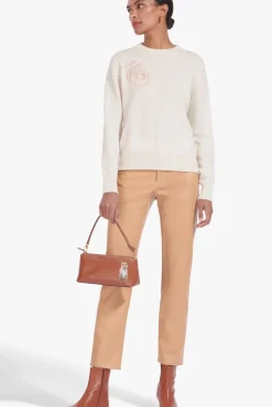 PET STAUD Pet Handbags- CUSTOM KAIA SHOULDER BAG TAN