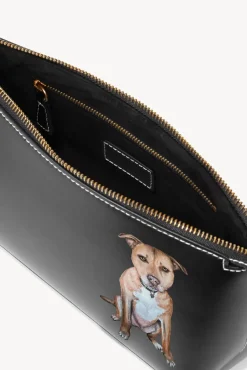 PET STAUD Pet Handbags- CUSTOM KAIA SHOULDER BAG BLACK