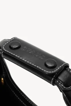 PET STAUD Pet Handbags- CUSTOM MINI MOON BAG BLACK