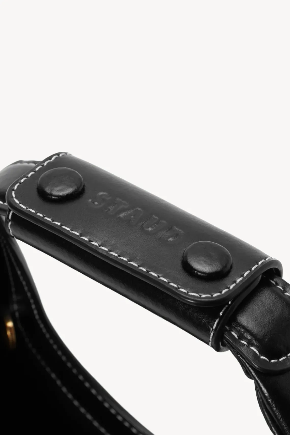 PET STAUD Pet Handbags- CUSTOM MINI MOON BAG BLACK