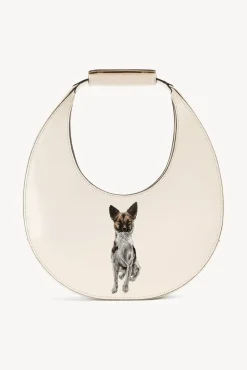 PET STAUD Pet Handbags- CUSTOM MOON BAG CREAM