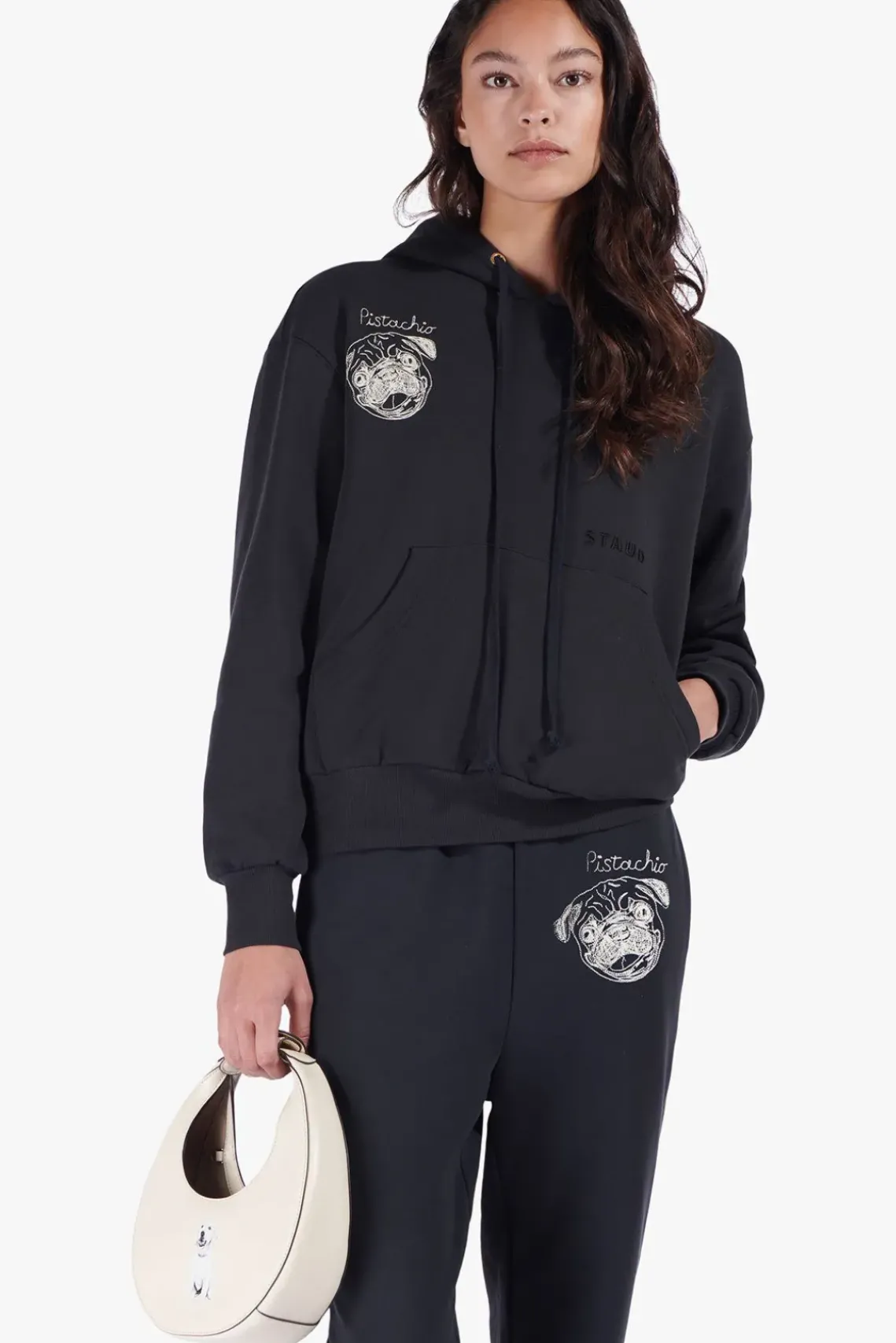 PET STAUD Pet Sweats & Knits- CUSTOM x C.BONZ SWEATPANT BLACK