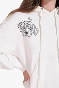 PET STAUD Pet Sweats & Knits- CUSTOM x C.BONZ HOODED SWEATSHIRT IVORY