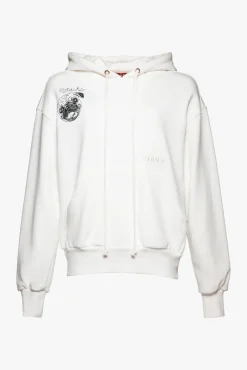 PET STAUD Pet Sweats & Knits- CUSTOM x C.BONZ HOODED SWEATSHIRT IVORY