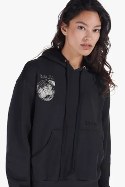 PET STAUD Pet Sweats & Knits- CUSTOM x C.BONZ HOODED SWEATSHIRT BLACK