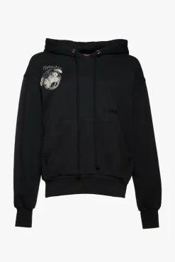 PET STAUD Pet Sweats & Knits- CUSTOM x C.BONZ HOODED SWEATSHIRT BLACK