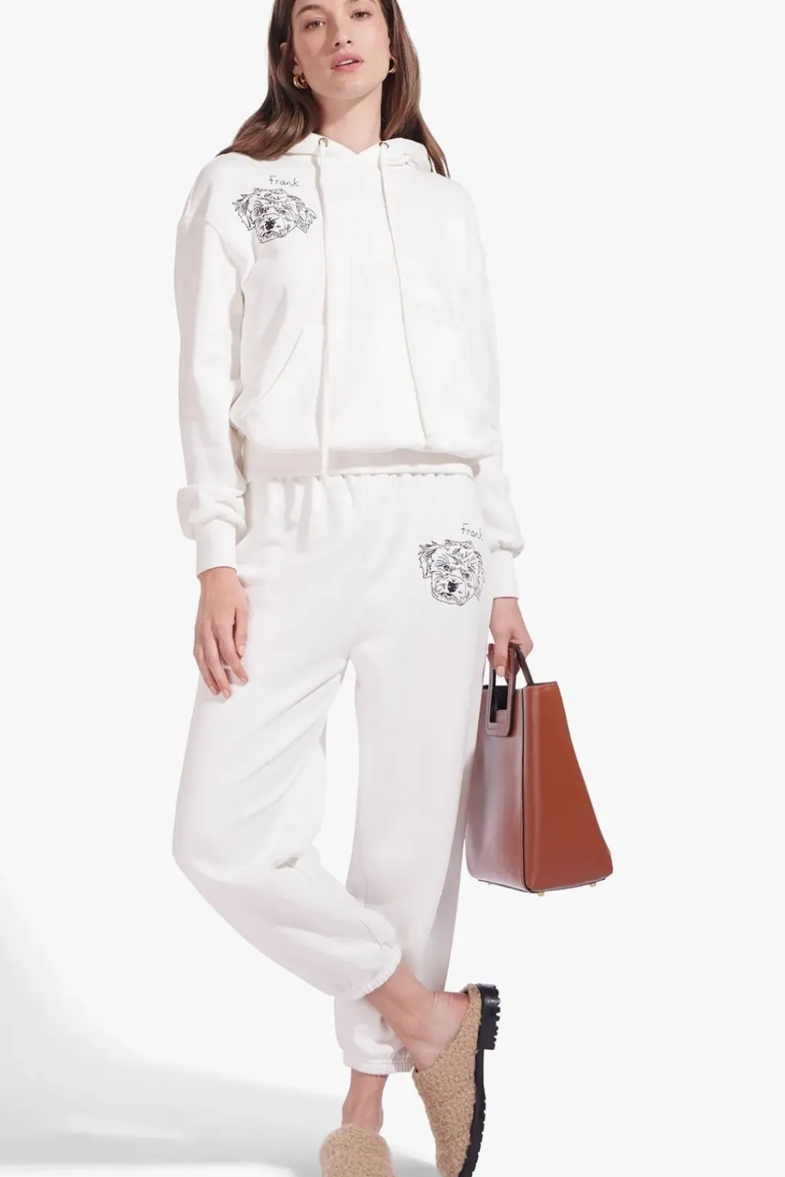 PET STAUD Pet Sweats & Knits- CUSTOM x C.BONZ SWEATPANT IVORY