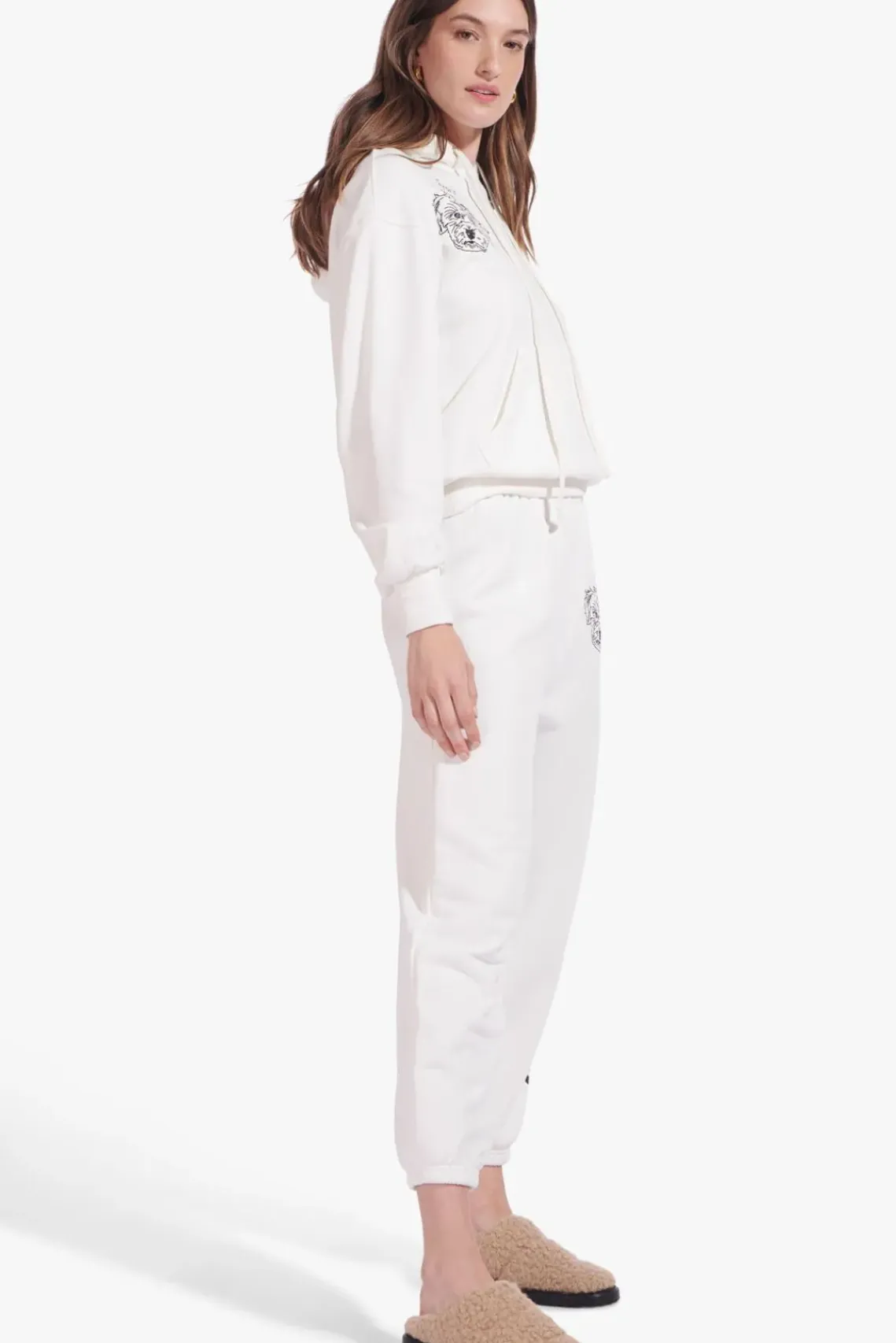 PET STAUD Pet Sweats & Knits- CUSTOM x C.BONZ SWEATPANT IVORY