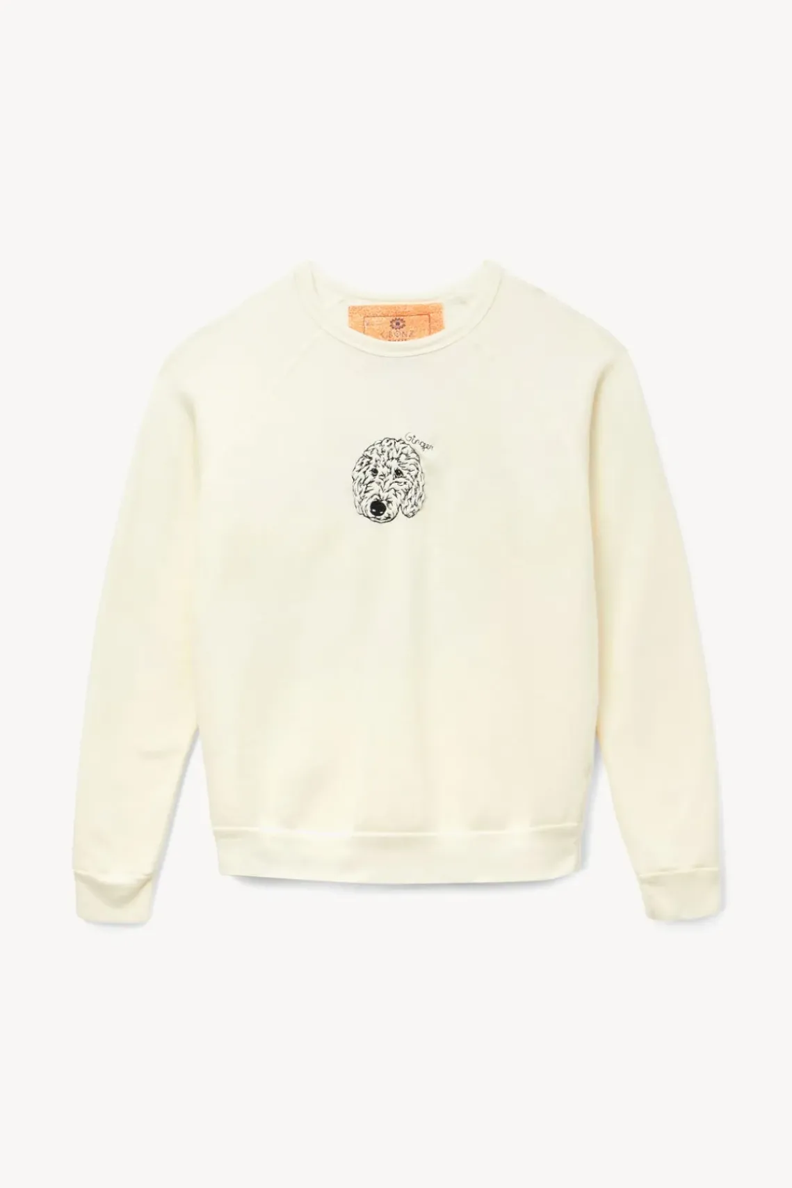 PET STAUD Pet Sweats & Knits- CUSTOM SWEATSHIRT CREAM