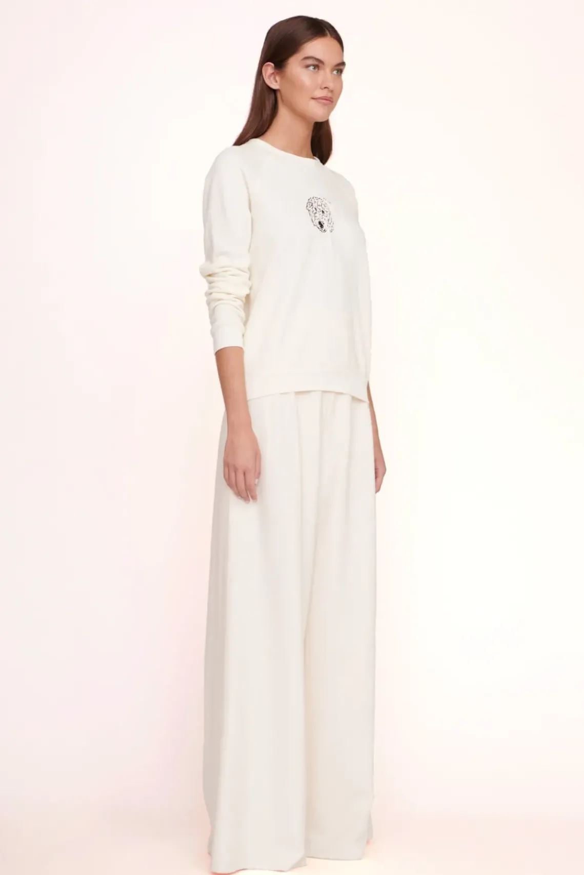 PET STAUD Pet Sweats & Knits- CUSTOM SWEATSHIRT CREAM