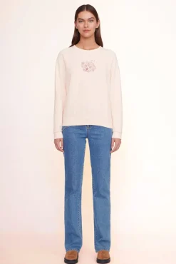 PET STAUD Pet Sweats & Knits- CUSTOM SWEATSHIRT LIGHT PINK