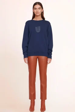 PET STAUD Pet Sweats & Knits- CUSTOM SWEATSHIRT NAVY