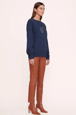 PET STAUD Pet Sweats & Knits- CUSTOM SWEATSHIRT NAVY