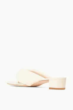 SHOES STAUD - DAHLIA SANDAL CREAM